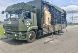 При содействии сенатора Александра Савина в зону СВО отправлены стройматериалы